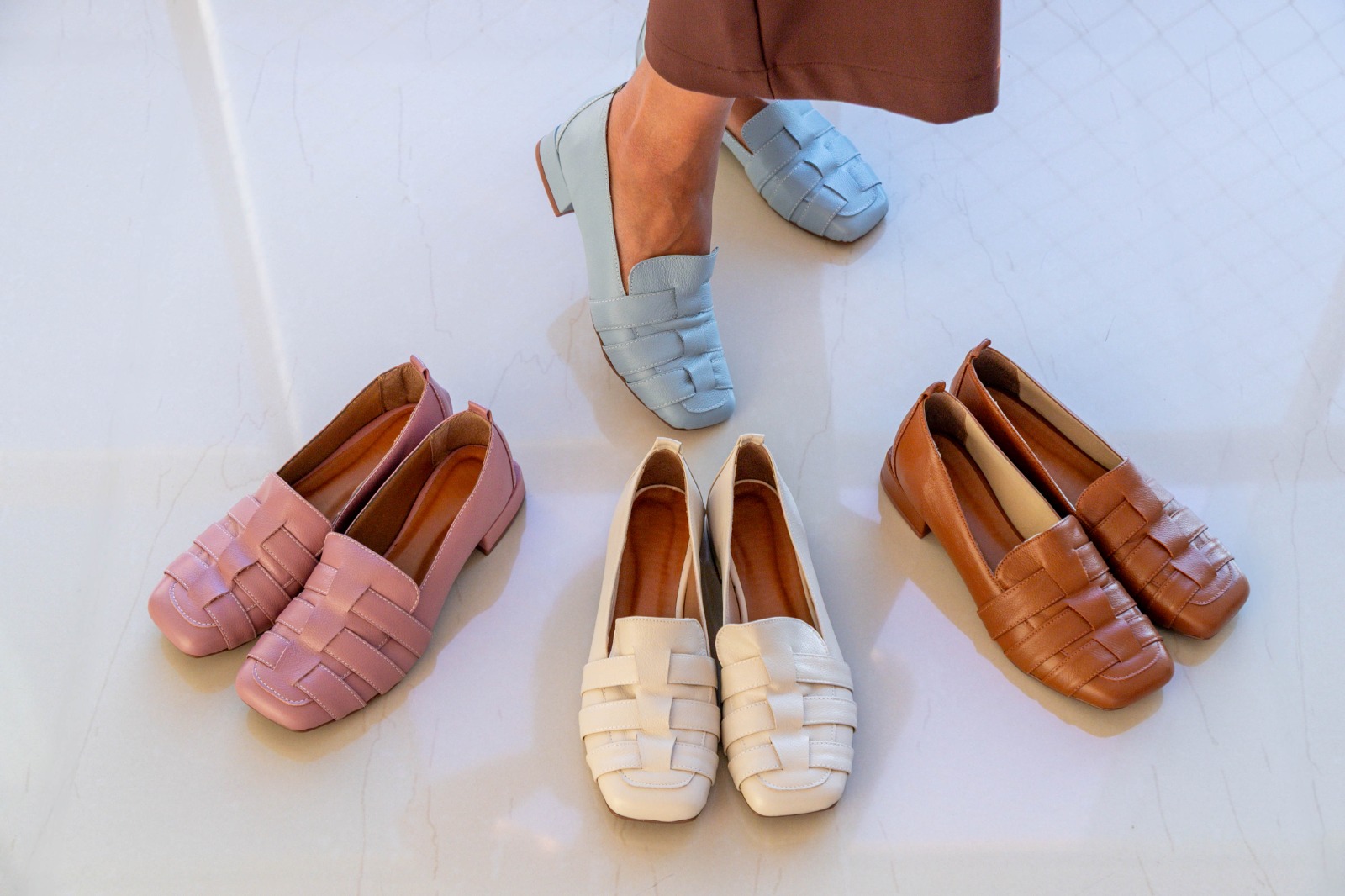 Sapato de couro Klosett Charm